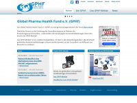 gphf.org Webseite Vorschau