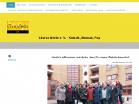 chorus-berlin.de Webseite Vorschau