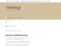 beginenhof-rostock.de Webseite Vorschau