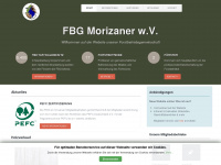 fbg-morizaner.de Webseite Vorschau