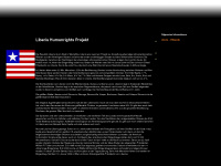 liberiahumanrightsproject.org Webseite Vorschau