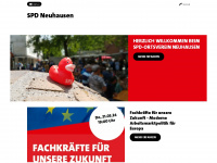 spd-neuhausen.de Webseite Vorschau