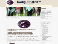 swing-stricken.de Webseite Vorschau