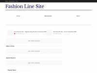 fashionlinesite.com Webseite Vorschau