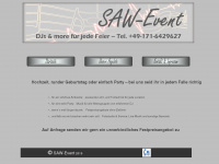 saw-event.de Webseite Vorschau