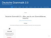 deutschegrammatik20.de Webseite Vorschau
