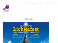 citykirche-delmenhorst.de Webseite Vorschau