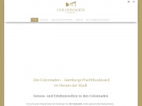 colonnaden-hh.de Webseite Vorschau
