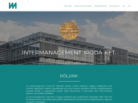 intermanagement.hu Webseite Vorschau