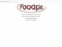 foodpic.de Webseite Vorschau