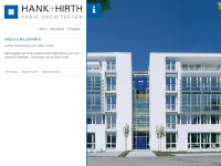 hank-hirth.de Webseite Vorschau