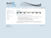 baltico.eu Webseite Vorschau