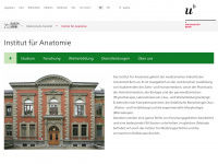 ana.unibe.ch Webseite Vorschau