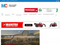 macchinecantieri.com Webseite Vorschau