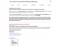 isb-oldenburg.de Webseite Vorschau