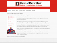 ahlers-meyer-raaf.de Webseite Vorschau