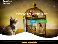 zooshop-luckau.de Webseite Vorschau