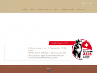 australian-shepherd-club.ch Webseite Vorschau