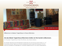 chandjian-teppichhaus.de Webseite Vorschau
