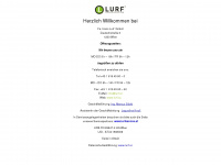 lurf.cc Webseite Vorschau