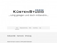 kuestenstudio.de Webseite Vorschau