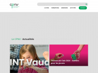 cpnv.ch Webseite Vorschau