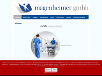 magenheimer-gmbh.de Webseite Vorschau