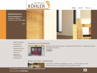 schreiner-koehler.de Webseite Vorschau