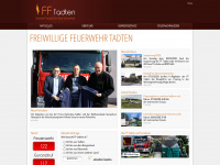 ff-tadten.at Webseite Vorschau