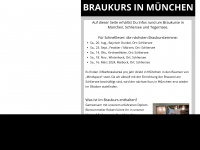 braukurs-muenchen.de Webseite Vorschau