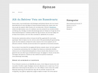 spinz.se Webseite Vorschau