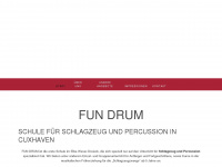 fun-drum.de Webseite Vorschau