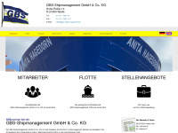 gbs-shipmanagement.de Webseite Vorschau