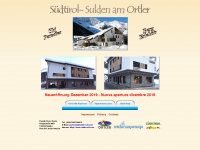 sulden-ski.com Webseite Vorschau