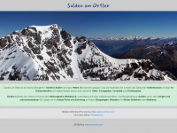 sulden.it Webseite Vorschau