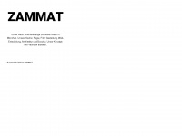 zammat.com Webseite Vorschau