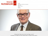 notariat-nussbaum.ch Webseite Vorschau