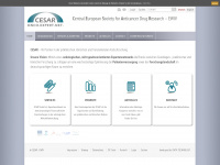 cesar.or.at Webseite Vorschau