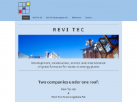 revi-tec.ch Webseite Vorschau