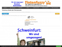 tintenfuzzy.de Webseite Vorschau