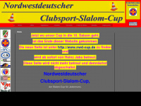 nwd-slalom-cup.de Webseite Vorschau