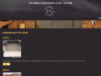houseofleather.ch Webseite Vorschau