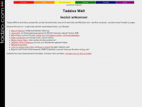 tadzio.com Webseite Vorschau