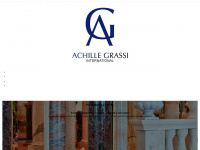 achillegrassi.com Webseite Vorschau