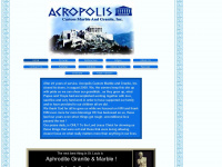 acropolismarble.com Webseite Vorschau