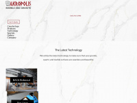 akropolismarble.com Webseite Vorschau