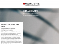 waw-gruppe.de Webseite Vorschau