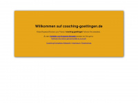 coaching-goettingen.de Webseite Vorschau