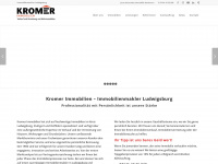 kromer-immobilien.de Webseite Vorschau
