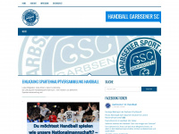 gsc-handball.de Webseite Vorschau